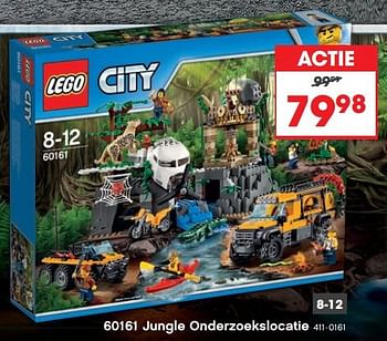 Aanbiedingen 60161 jungle onderzoekslocatie - Lego - Geldig van 23/10/2017 tot 05/12/2017 bij Top1Toys