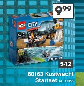 Aanbiedingen 60163 kustwacht startset - Lego - Geldig van 23/10/2017 tot 05/12/2017 bij Top1Toys