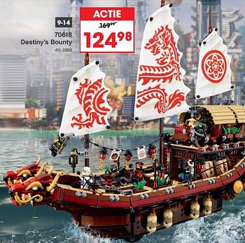 Aanbiedingen 70618 destiny`s bounty - Lego - Geldig van 23/10/2017 tot 05/12/2017 bij Top1Toys