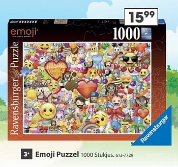 Aanbiedingen Emoji puzzel - Ravensburger - Geldig van 23/10/2017 tot 05/12/2017 bij Top1Toys