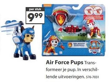 Aanbiedingen Air force pups - Vtech - Geldig van 23/10/2017 tot 05/12/2017 bij Top1Toys