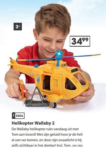 Aanbiedingen Helikopter wallaby 2 - remote_pf_nl.BRANDweerman Sam - Geldig van 23/10/2017 tot 05/12/2017 bij Top1Toys