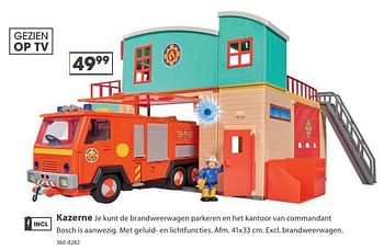 Aanbiedingen Kazerne - remote_pf_nl.BRANDweerman Sam - Geldig van 23/10/2017 tot 05/12/2017 bij Top1Toys