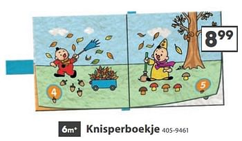 Aanbiedingen Knisperboekje - Bumba - Geldig van 23/10/2017 tot 05/12/2017 bij Top1Toys