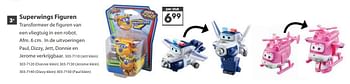 Aanbiedingen Superwings figuren - Super Wings  - Geldig van 23/10/2017 tot 05/12/2017 bij Top1Toys