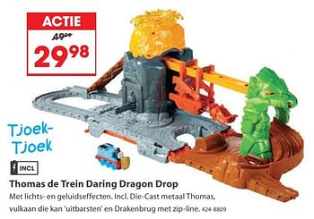 Aanbiedingen Thomas de trein daring dragon drop - Thomas &amp; Friends - Geldig van 23/10/2017 tot 05/12/2017 bij Top1Toys