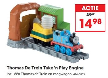 Aanbiedingen Thomas de trein take `n play engine - Thomas &amp; Friends - Geldig van 23/10/2017 tot 05/12/2017 bij Top1Toys