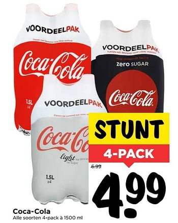 Aanbiedingen Coca-cola - Coca Cola - Geldig van 12/11/2017 tot 18/11/2017 bij Vomar