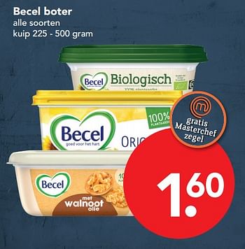 Aanbiedingen Becel boter - Becel - Geldig van 12/11/2017 tot 18/11/2017 bij Deen Supermarkten