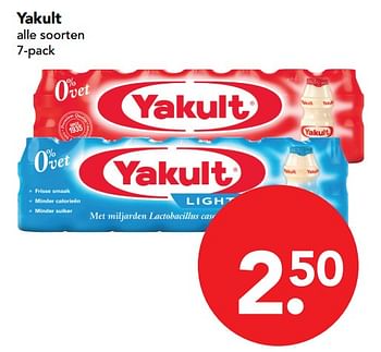 Aanbiedingen Yakult - Yakult - Geldig van 12/11/2017 tot 18/11/2017 bij Deen Supermarkten