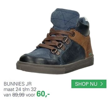 Aanbiedingen Bunnies jr schoenen - KEQ - Geldig van 11/11/2017 tot 19/11/2017 bij Schuurman Schoenen