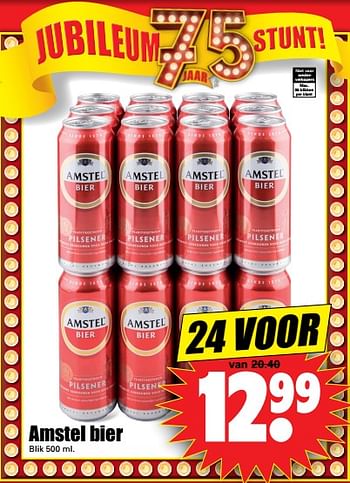 Aanbiedingen Amstel bier - Amstel - Geldig van 12/11/2017 tot 19/11/2017 bij Lekker Doen