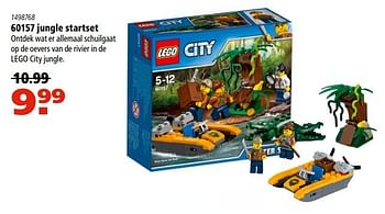Aanbiedingen 60157 jungle startset - Lego - Geldig van 10/11/2017 tot 06/12/2017 bij Marskramer