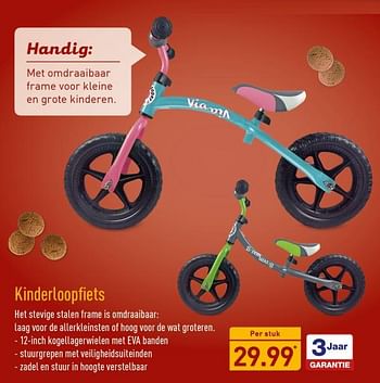 Aanbiedingen Kinderloopfiets - Huismerk - Aldi - Geldig van 13/11/2017 tot 19/11/2017 bij Aldi