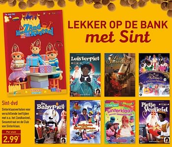 Aanbiedingen Sint dvd - Huismerk - Aldi - Geldig van 13/11/2017 tot 19/11/2017 bij Aldi
