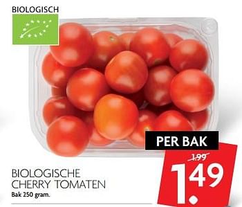 Aanbiedingen Biologische cherry tomaten - Huismerk - Deka Markt - Geldig van 12/11/2017 tot 18/11/2017 bij Deka Markt
