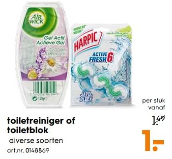 Aanbiedingen Toiletreiniger of toiletblok - Airwick - Geldig van 11/11/2017 tot 22/11/2017 bij Blokker