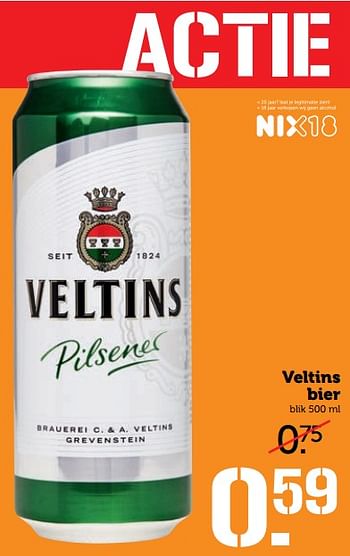 Aanbiedingen Veltins bier - Veltins - Geldig van 13/11/2017 tot 19/11/2017 bij Coop