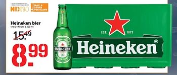 Aanbiedingen Heineken bier - Heineken - Geldig van 13/11/2017 tot 19/11/2017 bij Coop