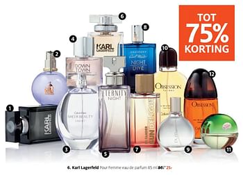 Aanbiedingen Karl lagerfeld pour femme eau de parfum 85 ml - Karl Lagerfeld - Geldig van 13/11/2017 tot 19/11/2017 bij Etos