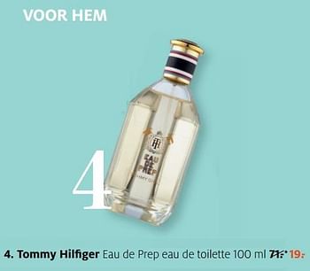 Aanbiedingen Tommy hilfiger eau de prep eau de toilette 100 ml - Tommy Hilfiger - Geldig van 13/11/2017 tot 19/11/2017 bij Etos