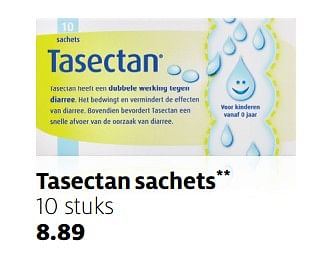 Aanbiedingen Tasectan sachets - Tasectan - Geldig van 13/11/2017 tot 19/11/2017 bij Etos