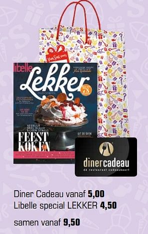Aanbiedingen Diner cadeau - Huismerk - Primera - Geldig van 13/11/2017 tot 05/12/2017 bij Primera