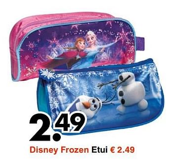 Aanbiedingen Etui - Disney  Frozen - Geldig van 13/11/2017 tot 25/11/2017 bij Wibra
