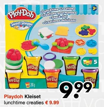 Aanbiedingen Kleiset - Play-Doh - Geldig van 13/11/2017 tot 25/11/2017 bij Wibra