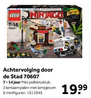 Aanbiedingen Achtervolging door de stad - Lego - Geldig van 13/11/2017 tot 26/11/2017 bij Intertoys