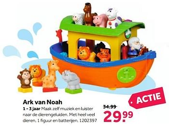 Aanbiedingen Ark van noah - Huismerk - Intertoys - Geldig van 13/11/2017 tot 26/11/2017 bij Intertoys