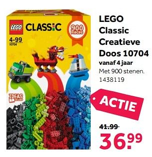 Aanbiedingen Classic creatieve doos - Lego - Geldig van 13/11/2017 tot 26/11/2017 bij Intertoys