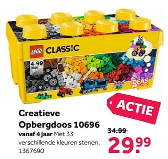 Aanbiedingen Creatieve opbergdoos - Lego - Geldig van 13/11/2017 tot 26/11/2017 bij Intertoys