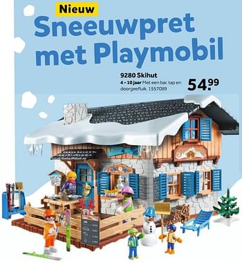 Aanbiedingen Skihut - Playmobil - Geldig van 13/11/2017 tot 26/11/2017 bij Intertoys