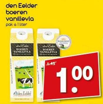 Aanbiedingen Den eelder boeren vanillevla - Den Eelder - Geldig van 13/11/2017 tot 18/11/2017 bij Agrimarkt