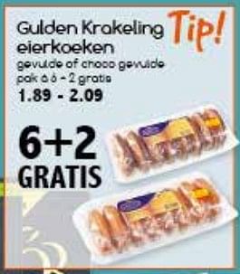 Aanbiedingen Gulden krakeling eierkoeken - Gulden Krakeling - Geldig van 13/11/2017 tot 18/11/2017 bij Agrimarkt