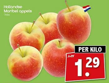 Aanbiedingen Hollandse maribel appels - Huismerk - Agrimarkt - Geldig van 13/11/2017 tot 18/11/2017 bij Agrimarkt