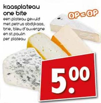Aanbiedingen Kaasplateau one bite - Huismerk - Agrimarkt - Geldig van 13/11/2017 tot 18/11/2017 bij Agrimarkt