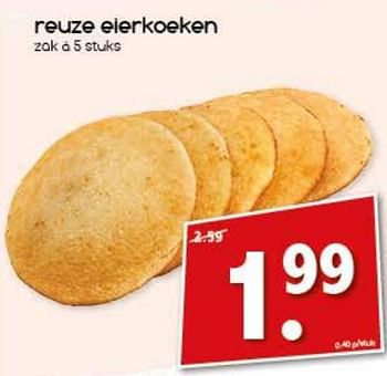 Aanbiedingen Reuze eierkoeken - Huismerk - Agrimarkt - Geldig van 13/11/2017 tot 18/11/2017 bij Agrimarkt