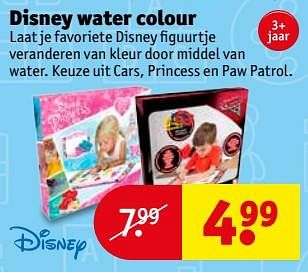 Aanbiedingen Disney water colour - Disney - Geldig van 14/11/2017 tot 19/11/2017 bij Kruidvat