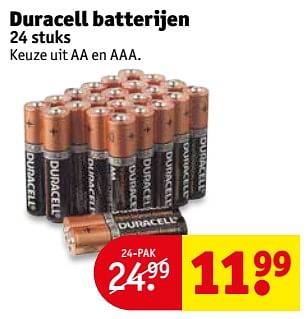 Aanbiedingen Duracell batterijen - Duracell - Geldig van 14/11/2017 tot 19/11/2017 bij Kruidvat