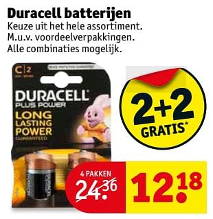 Aanbiedingen Duracell batterijen - Duracell - Geldig van 14/11/2017 tot 19/11/2017 bij Kruidvat