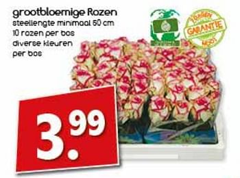 Aanbiedingen Grootbloemige rozen - Huismerk - Agrimarkt - Geldig van 13/11/2017 tot 18/11/2017 bij Agrimarkt