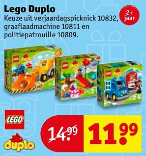 Aanbiedingen Lego duplo - Lego - Geldig van 14/11/2017 tot 19/11/2017 bij Kruidvat