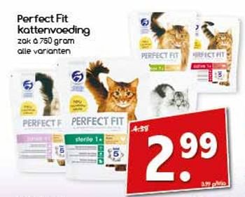 Aanbiedingen Perfect fit kattenvoeding - Perfect Fit  - Geldig van 13/11/2017 tot 18/11/2017 bij Agrimarkt