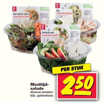 Aanbiedingen Maaltijdsalade - Huismerk - Nettorama - Geldig van 13/11/2017 tot 18/11/2017 bij Nettorama