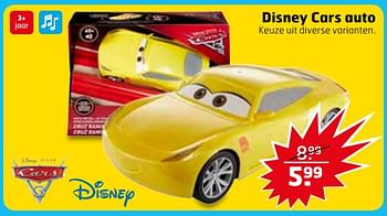 Aanbiedingen Disney cars auto - Disney - Geldig van 14/11/2017 tot 26/11/2017 bij Trekpleister