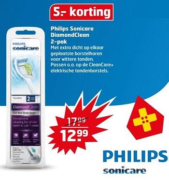 Aanbiedingen Philips sonicare diamondclean - Philips - Geldig van 14/11/2017 tot 26/11/2017 bij Trekpleister