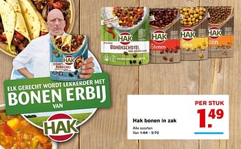 Aanbiedingen Hak bonen in zak - Hak - Geldig van 15/11/2017 tot 15/11/2017 bij Hoogvliet