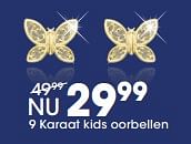 Aanbiedingen 9 karaat kids oorbellen - Huismerk - Lucardi - Geldig van 13/11/2017 tot 05/12/2017 bij Lucardi